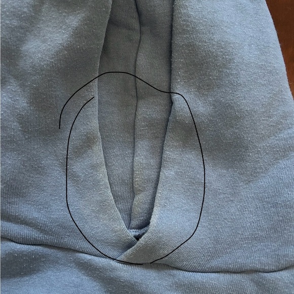 Human Made Heart Logo Hoodie Blue Size Large Oversized EUC - Picture 8 of 10